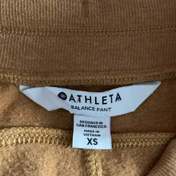 Athleta Balance Pant Heather Gold Tan XS - Picture 4 of 14